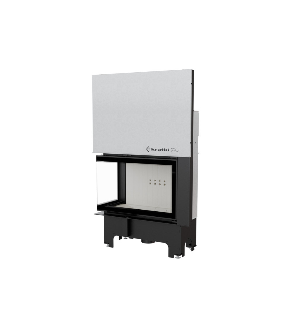Insert cheminée VN 810/410 BS vitre à gauche ouverture relevable Insert cheminée VN 810/410 BS vitre à gauche ouverture relevable