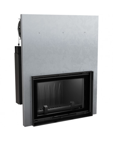 Inserire l'angolo camino Trivision 10 kw