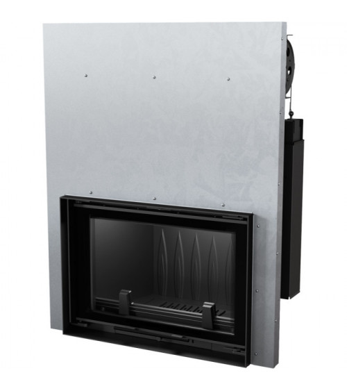 Inserire l'angolo camino Trivision 10 kw