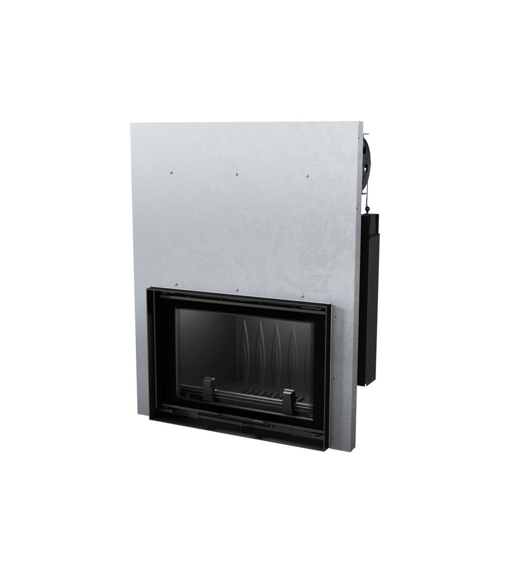Inserire l'angolo camino Trivision 10 kw