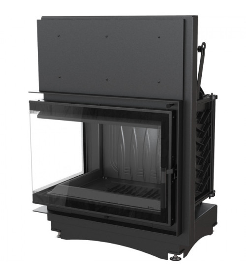 Inserire l'angolo camino Trivision 10 kw