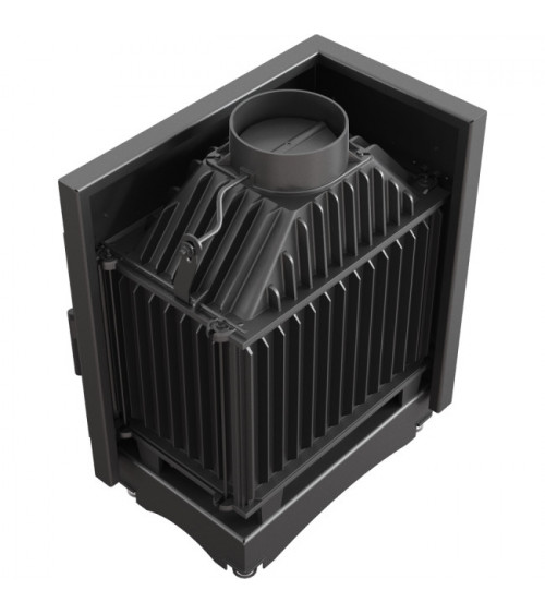 Inserire l'angolo camino Trivision 10 kw
