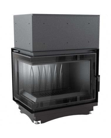 Inserire l'angolo camino Trivision 10 kw