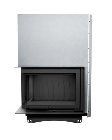 Inserire l'angolo camino Trivision 10 kw