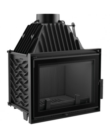 Inserire l'angolo camino Trivision 10 kw