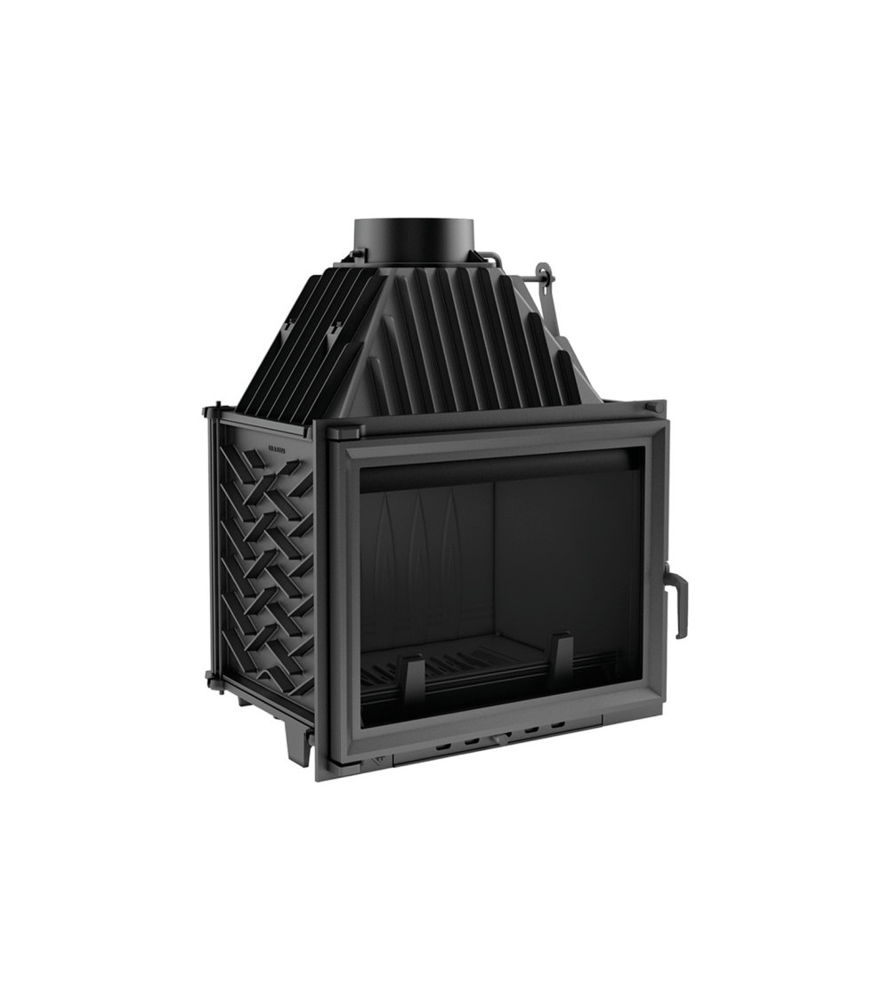 Inserire l'angolo camino Trivision 10 kw
