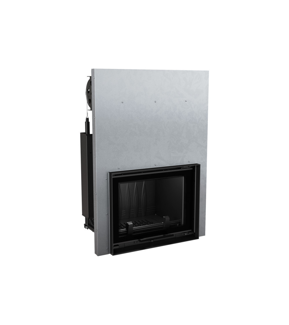 Inserire l'angolo camino Trivision 10 kw