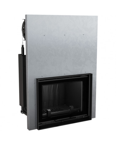 Inserire l'angolo camino Trivision 10 kw