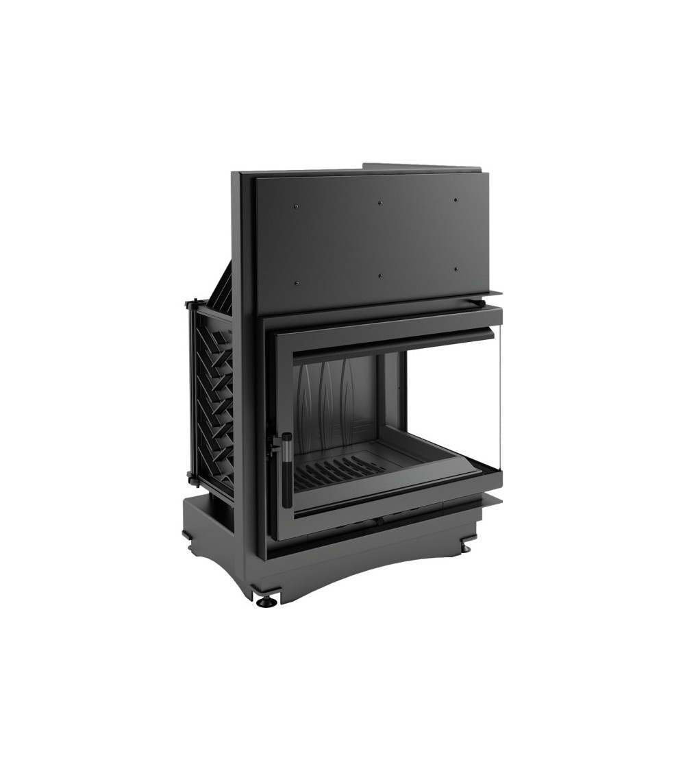 Insert cheminée ZUZIA 16 KW vitre à droite