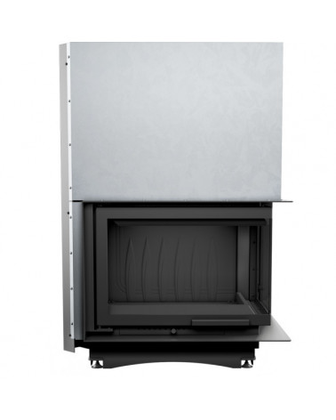 Insert cheminée ZUZIA 16 BS vitre à droite ouverture relevable