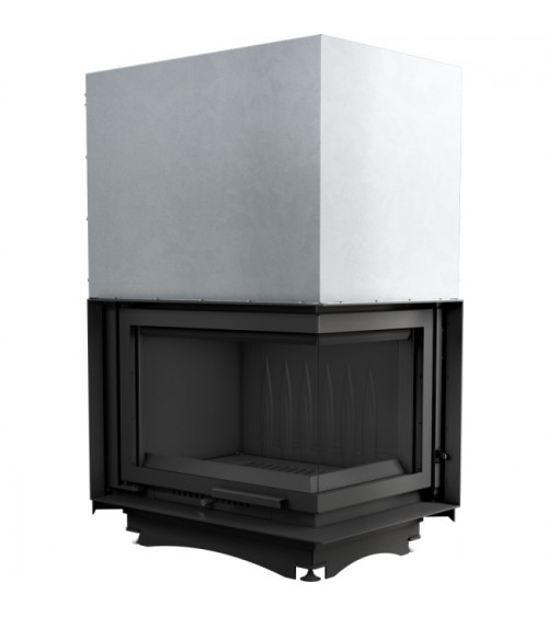 Inserire l'angolo camino Trivision 10 kw