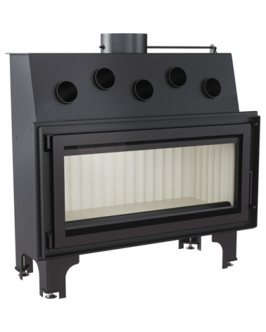 Inserire l'angolo camino Trivision 10 kw
