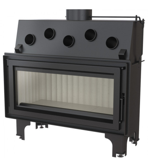Inserire l'angolo camino Trivision 10 kw