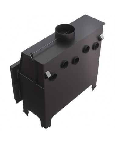 Inserire l'angolo camino Trivision 10 kw