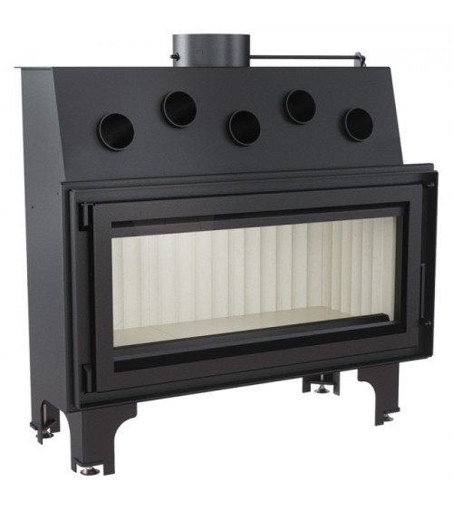 Inserire l'angolo camino Trivision 10 kw