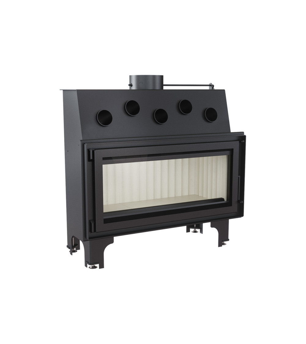 Inserire l'angolo camino Trivision 10 kw