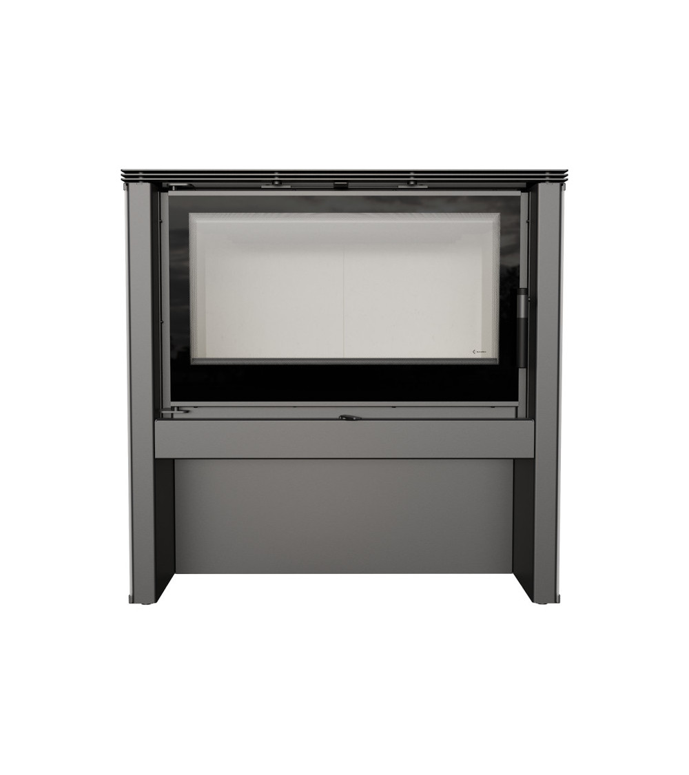Insert cheminée JUNO 12 PANNEAU BLANC