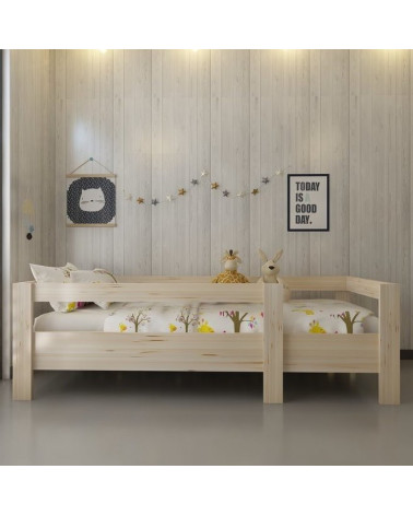 Lit en bois MONTESSORI PLUS-105 90 x 190 cm