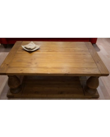 Table basse en bois 120 x 80 cm