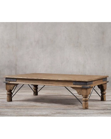 Table basse en bois RIGA S1886 120 x 60 cm