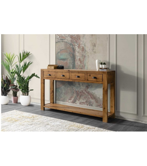 Bureau bois massif DEMAN 120 x 60 cm