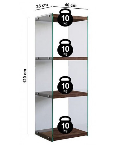 Bureau bois massif DEMAN 120 x 60 cm