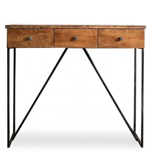 Bureau bois massif DEMAN 120 x 60 cm