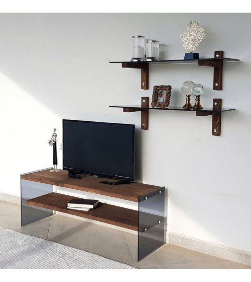 Mueble de TV en madera TENDRE 180 cm