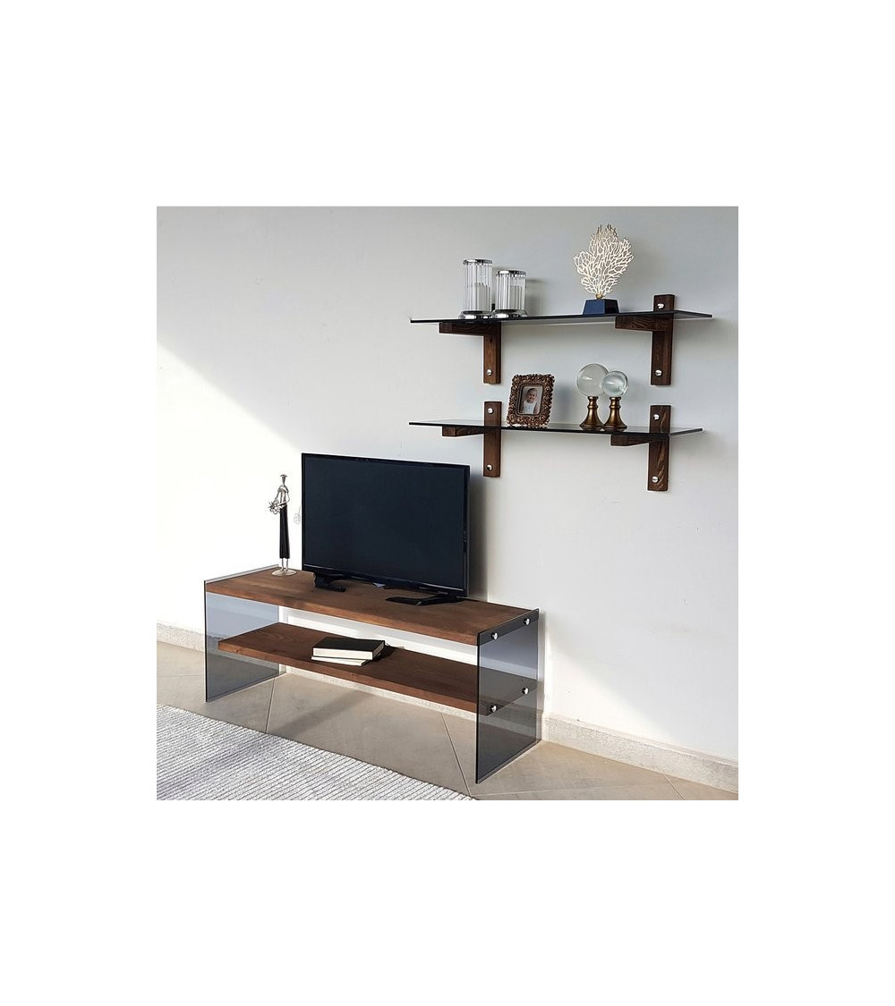Mueble de TV en madera TENDRE 180 cm Mueble de TV en madera TENDRE 180 cm