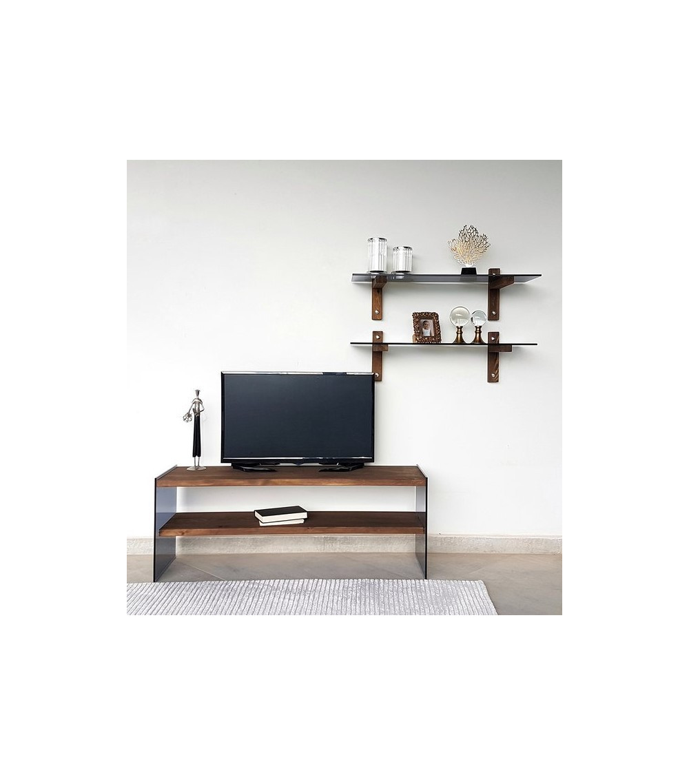 Mueble de TV en madera TENDRE 180 cm Mueble de TV en madera TENDRE 180 cm