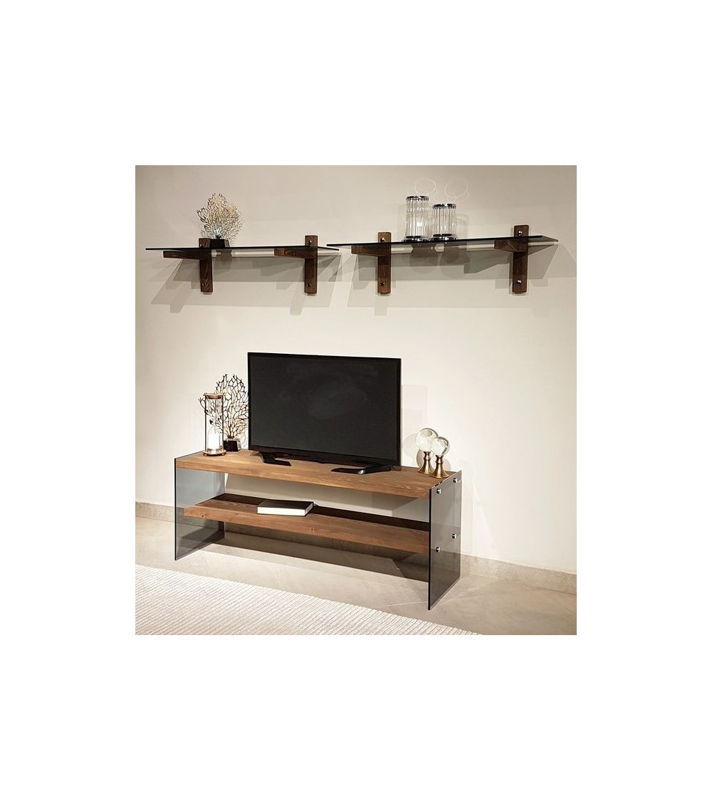 Mueble de TV en madera TENDRE 180 cm Mueble de TV en madera TENDRE 180 cm