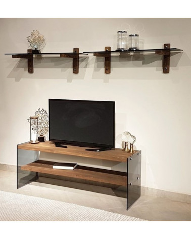 Mueble de TV en madera TENDRE 180 cm