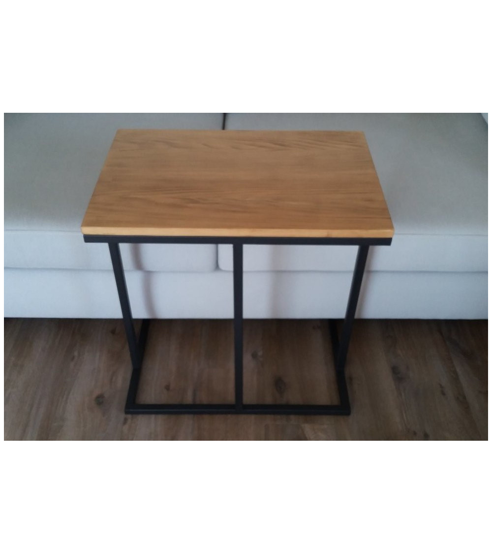 Mesa auxiliar en madera SELLA 40 x 25 cm