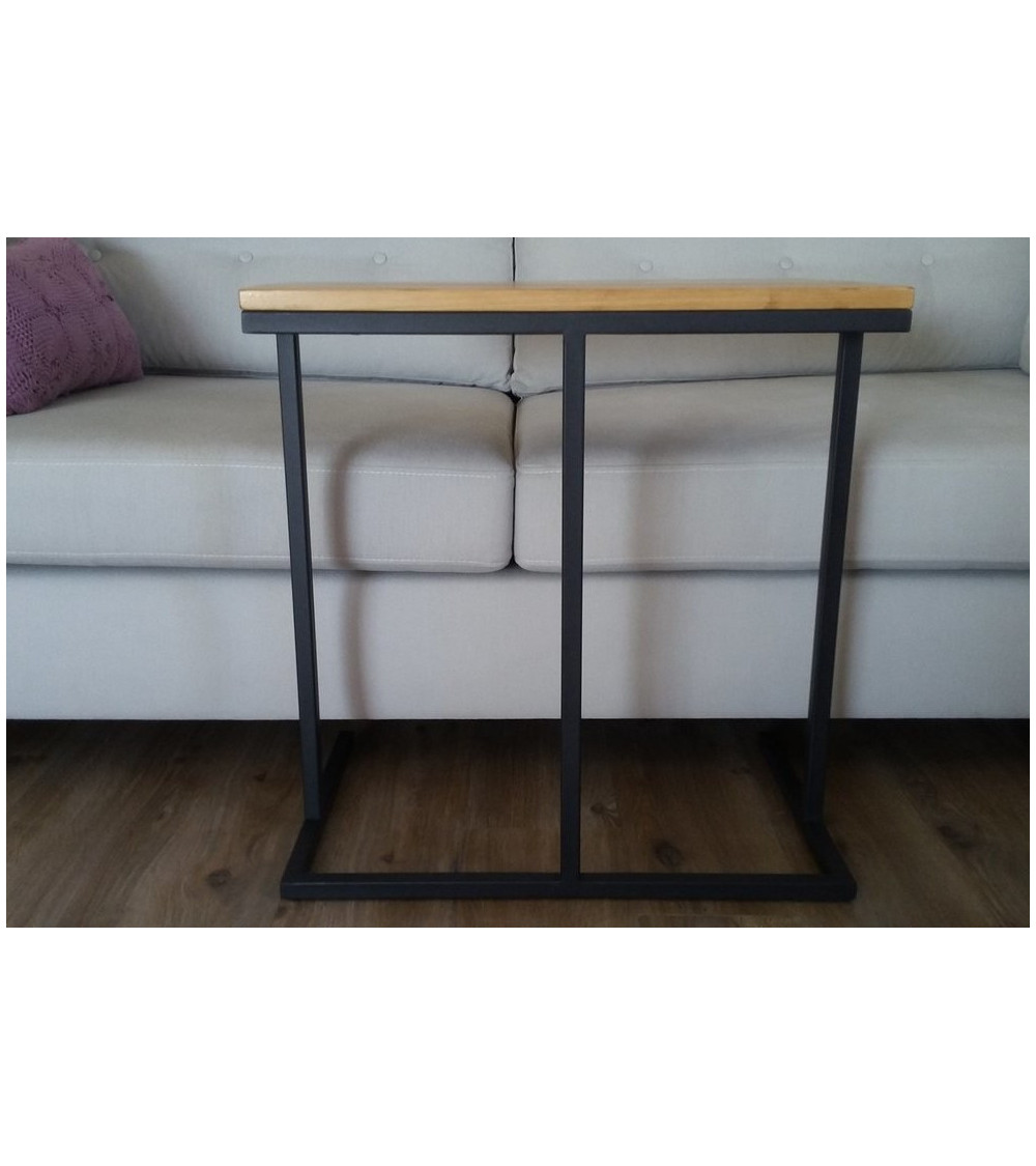 Mesa auxiliar en madera SELLA 40 x 25 cm