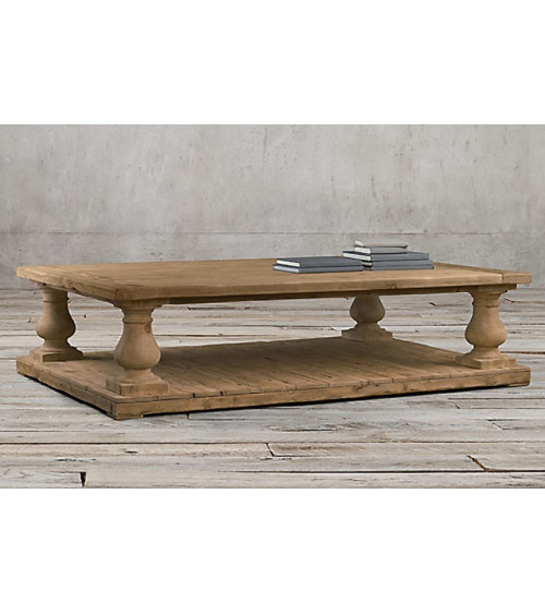 Mesa de centro en madera RIGA S1886 120 x 60 cm