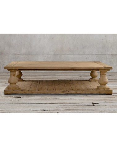 Mesa de centro en madera RIGA S1886 120 x 60 cm