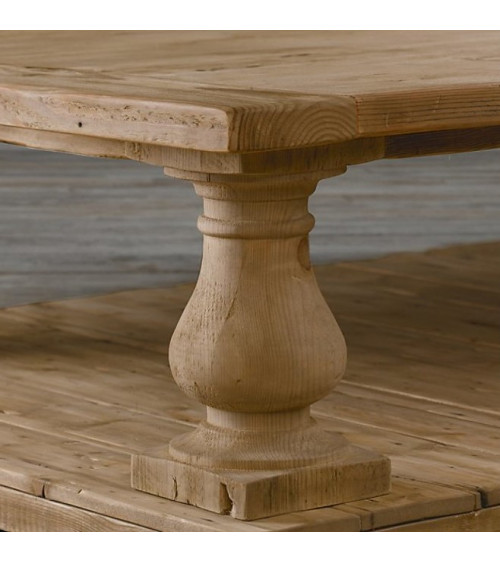 Mesa de centro en madera RIGA S1886 120 x 60 cm