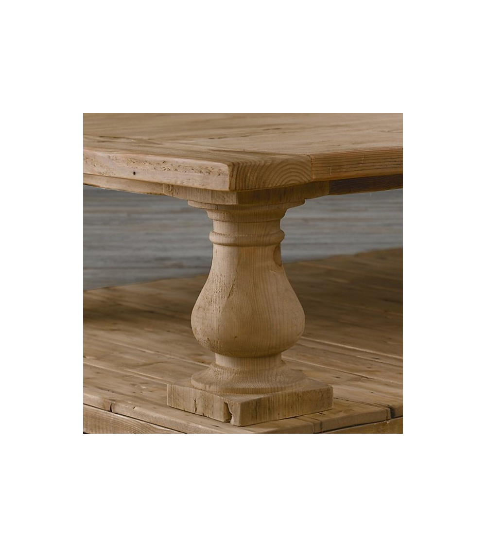 Houten salontafel VITA 140 x 80 cm