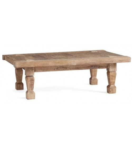 Table basse en bois ENKA 140 x 80 cm