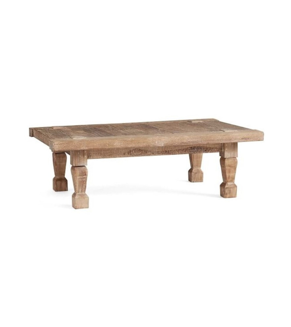 Table basse en bois ENKA 140 x 80 cm