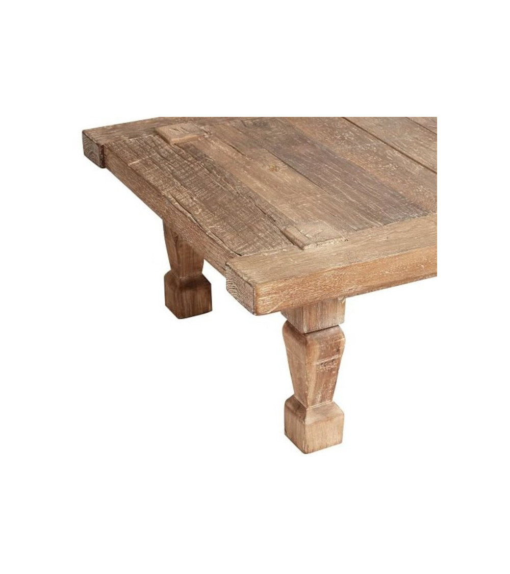 Table basse en bois ENKA 140 x 80 cm