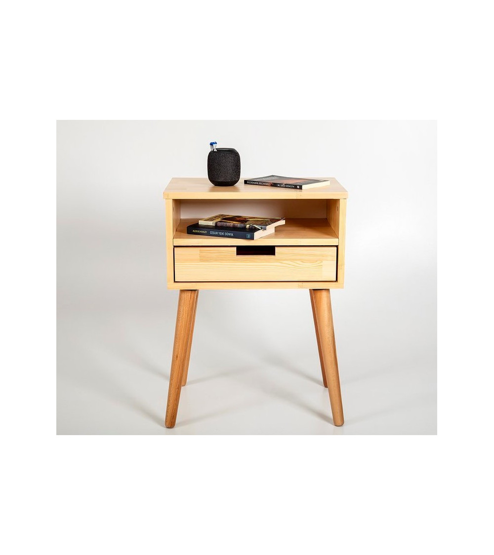 Bureau bois massif DEMAN 120 x 60 cm  Azura Home Design