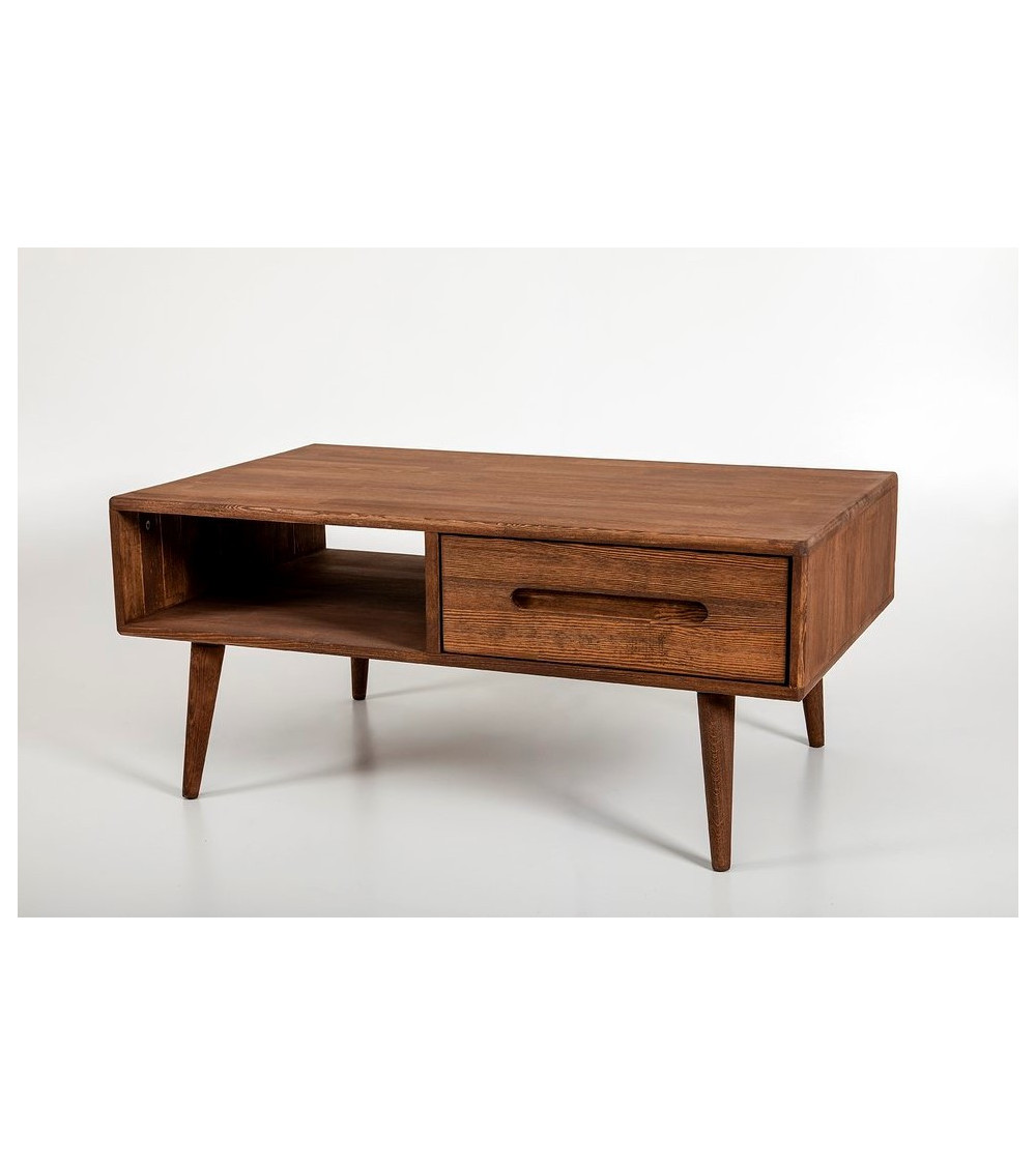 Bureau bois massif DEMAN 120 x 60 cm Bureau bois massif DEMAN 120 x 60 cm