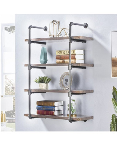 Houten wandplank DECORGINAL 60 x 14 cm