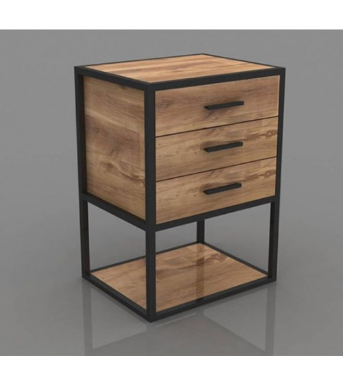 Bureau bois massif DEMAN 120 x 60 cm