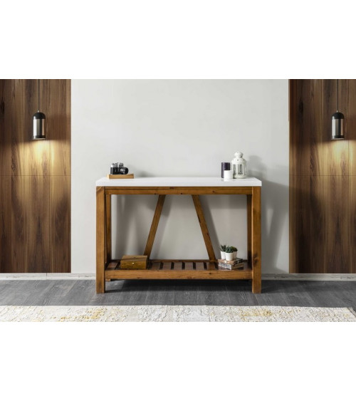 Bureau bois massif DEMAN 120 x 60 cm