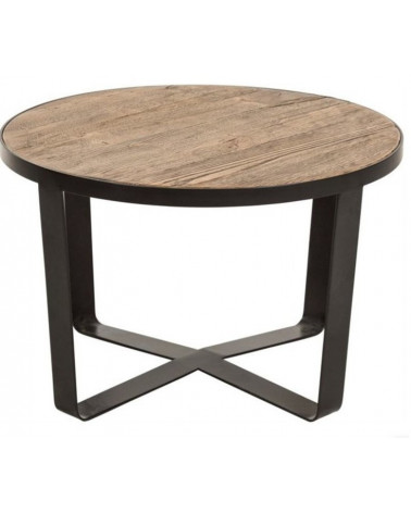 Table basse ronde en bois OSEN 80 cm