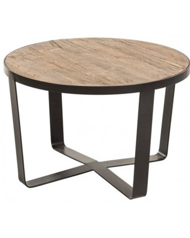 Table basse ronde en bois OSEN 80 cm