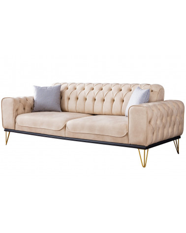 Ensemble canapé et fauteuil ARIZONA vert