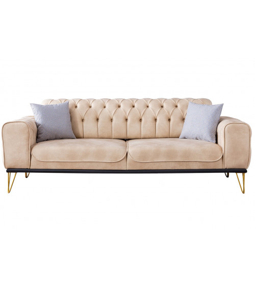 Ensemble canapé et fauteuil ARIZONA vert